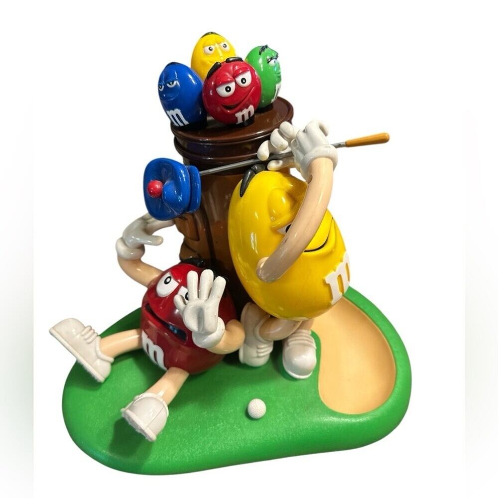 Vintage - MM M&M's Mulligan-ville Golf Collectible Candy Dispenser